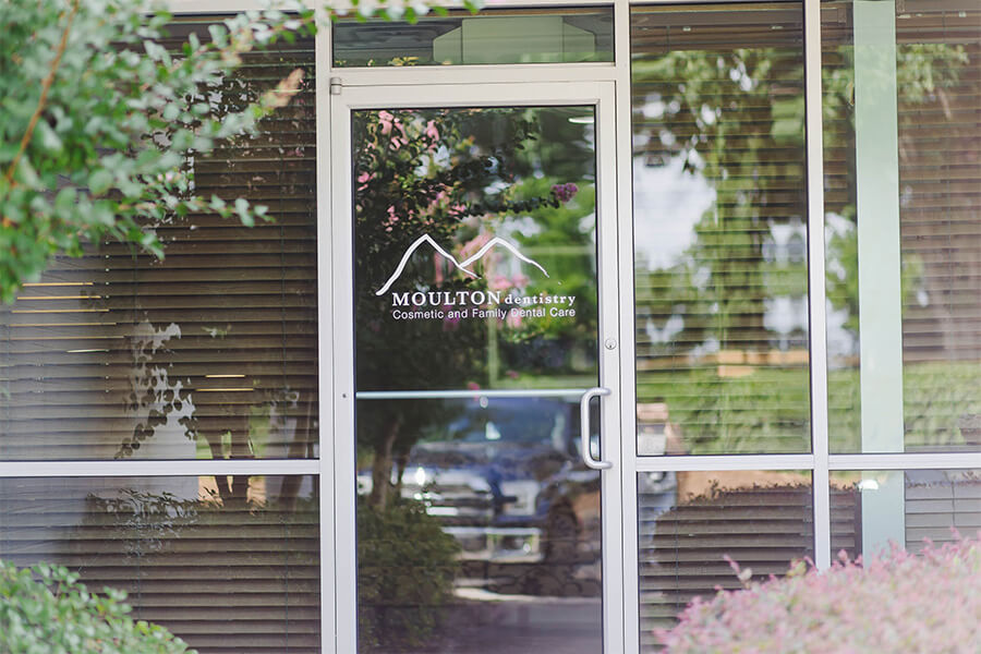 front door of dentist office