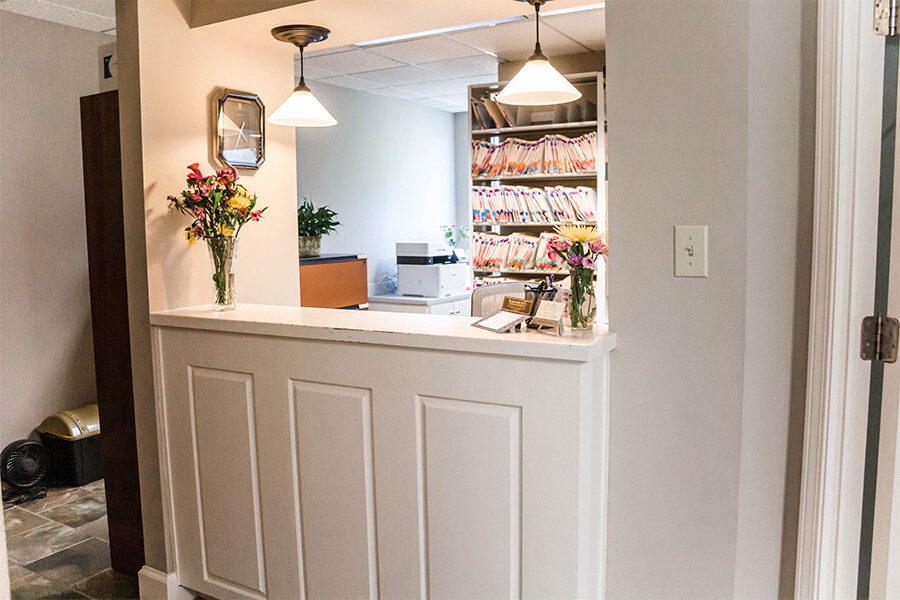 front desk