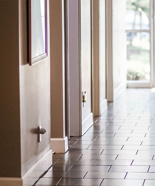 hallway in office